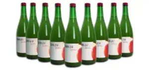 Foto für Apfelsaft naturtrüb Leeb Kiste (12 Flaschen à 1 Liter)