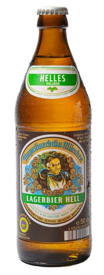 Foto für Augustinerbräu Lager hell Kiste (20 Flaschen à 0,5 Liter)