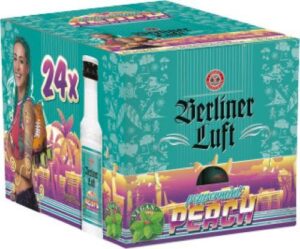 Foto für Berliner Luft Peach 18% Miniatur Karton (24 Flaschen à 0,02 Liter)