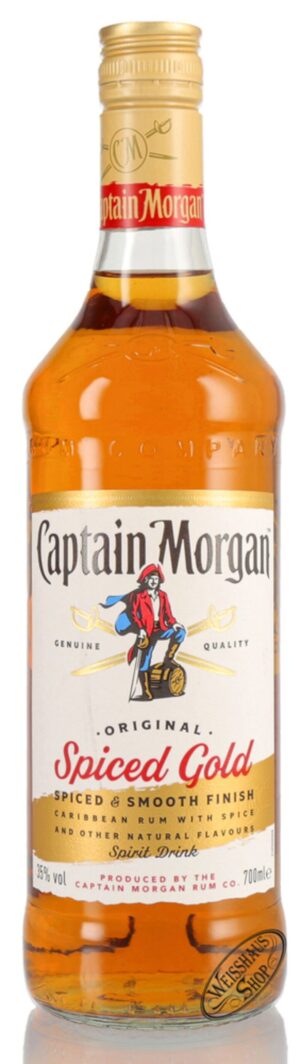 Foto für Captain Morgan Spiced Gold Flasche (0,7 Liter)