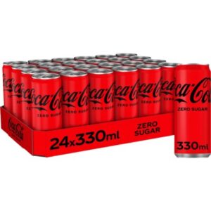 Foto für Coca Cola Zero Sleek Tray (4 x 6 Dosen à 0,33 Liter)