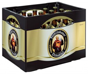 Foto für Franziskaner Hefe hell Kiste (20 Flaschen à 0,5 Liter)