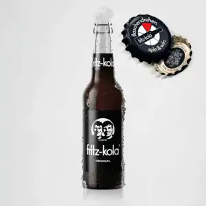 Foto für Fritz Kola Kiste (24 Flaschen à 0,33 Liter)
