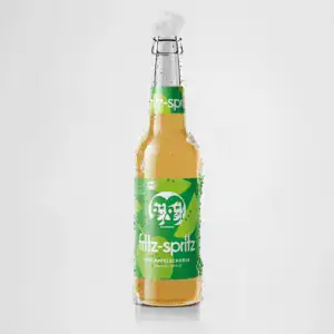 Foto für Fritz Spritz Apfel Bio Kiste (24 Flaschen à 0,33 Liter)
