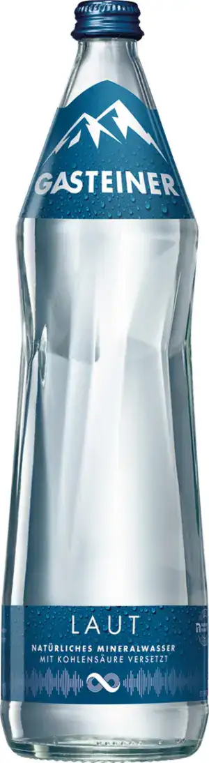 Foto für Gasteiner spritzig Kiste (12 Flaschen à 1 Liter)