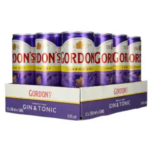 Foto für Gordons Gin & Tonic 6,4% Tray (12 Dosen à 0,25 Liter)