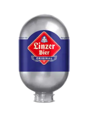 Foto für Linzer Bier Blade Fass (8 Liter)