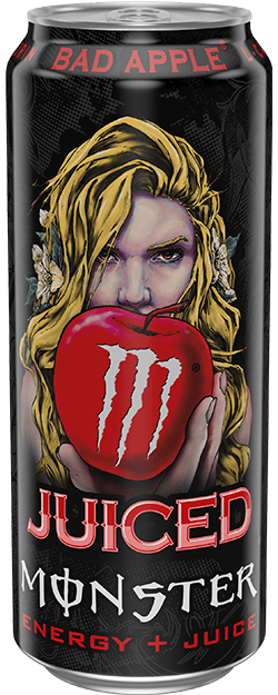 Foto für Monster Energy Bad Apple Tray (12 Dosen à 0,5 Liter)