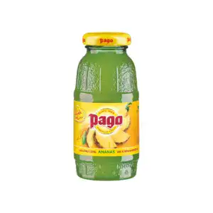 Foto für Pago Ananas Kiste (24 Flaschen à 0,2 Liter)
