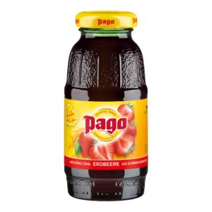 Foto für Pago Erdbeere Kiste (24 Flaschen à 0,2 Liter)