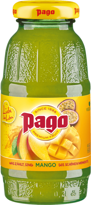 Foto für Pago Mango Kiste (24 Flaschen à 0,2 Liter)