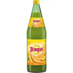 Foto für Pago Orange 50% Kiste (12 Flaschen à 1 Liter)