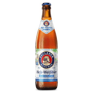 Foto für Paulaner Hefe Weißbier hell alkoholfrei Kiste (20 Flaschen à 0,5 Liter)