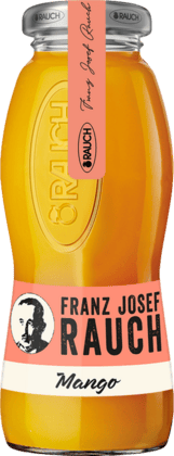 Foto für Rauch FJR Mango 100% Kiste (24 Flaschen à 0,2 Liter)