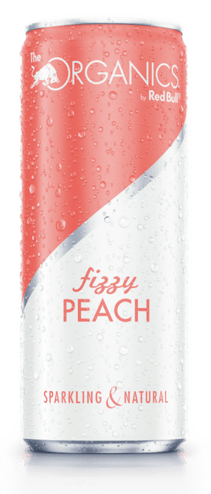 Foto für Red Bull Organics Fizzy Peach Karton (24 Flaschen à 0,25 Liter)