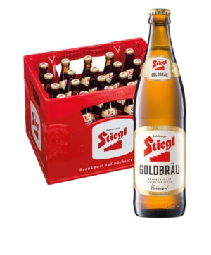 Foto für Stiegl Goldbräu Kiste (20 Flaschen à 0,5 Liter)
