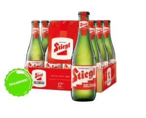 Foto für Stiegl Goldbräu Tray (12 Flaschen à 0,33 Liter)