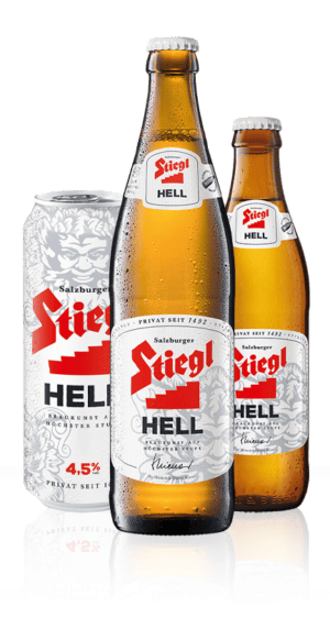 Foto für Stiegl Hell Kiste (24 Poolflasche à 0,33 Liter)
