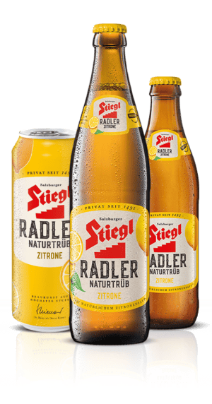 Foto für Stiegl Radler Zitrone naturtrüb Kiste (20 Flaschen à 0,5 Liter)
