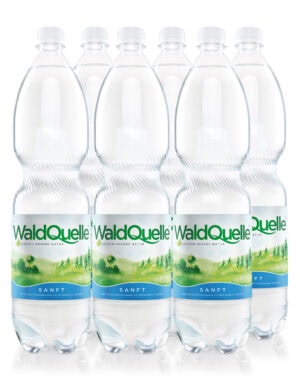 Foto für Waldquelle sanft Tray (6 Pet-Flasche à 1,5 Liter)